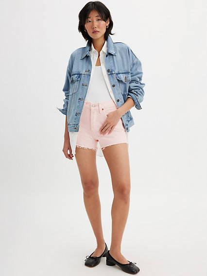 Levi's Original Fit High Rise Women's Shorts Product Image