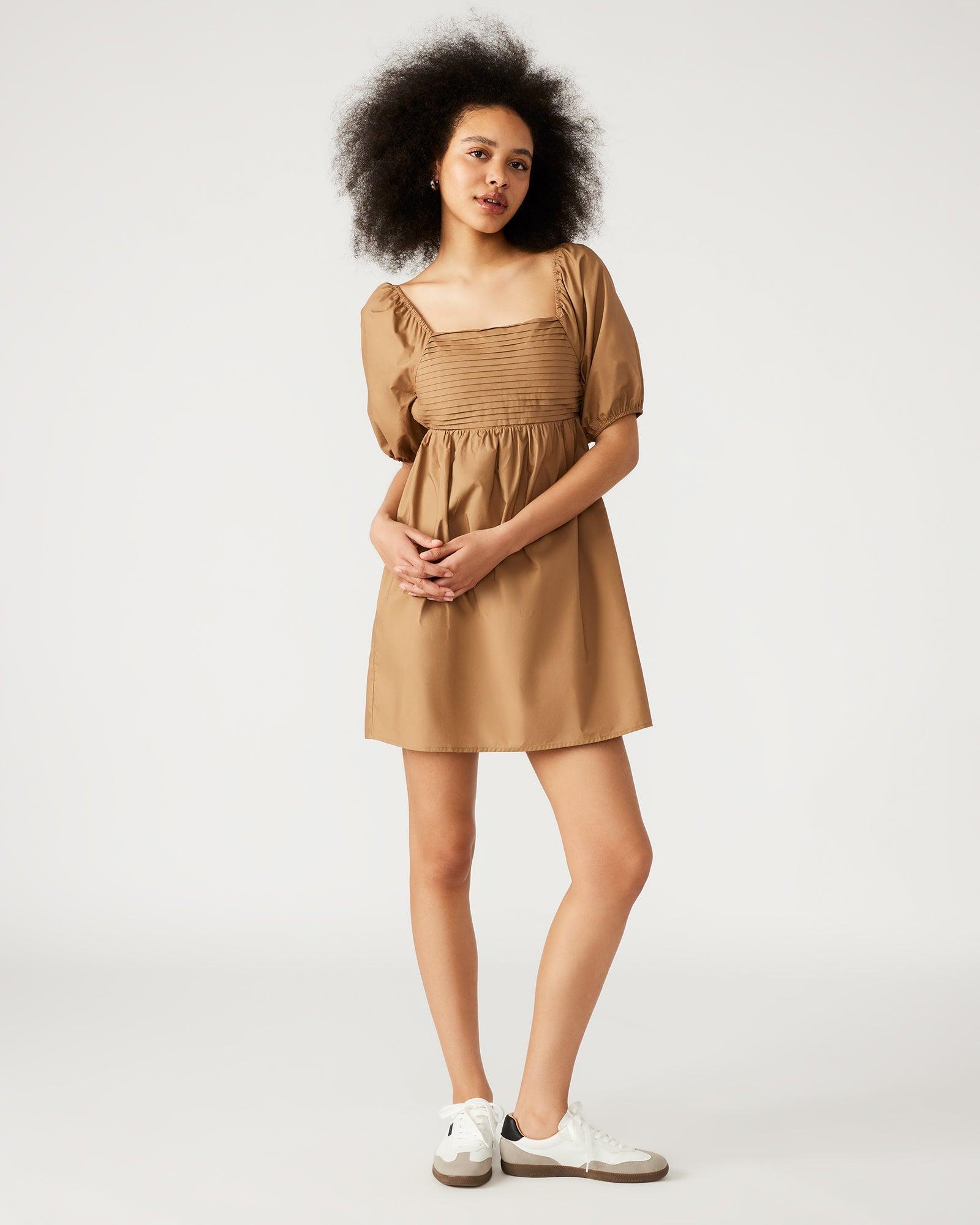 INARA DRESS BEIGE Female Product Image