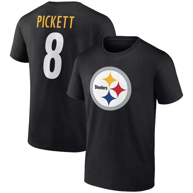 Mens Fanatics Branded Kenny Pickett Pittsburgh Steelers Player Icon Name & Number T-Shirt Product Image