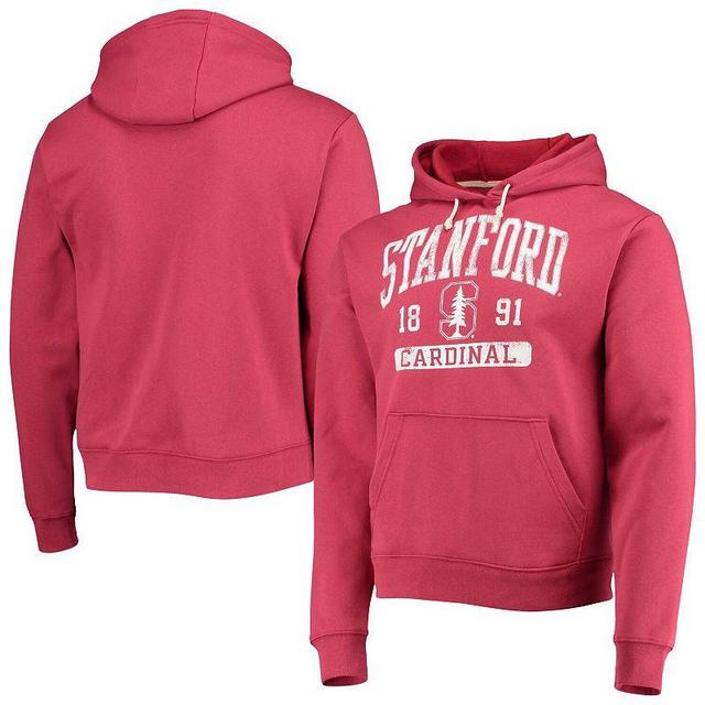 Mens League Collegiate Wear Cardinal Stanford Cardinal Volume Up Essential Fleece Pullover Hoodie Product Image