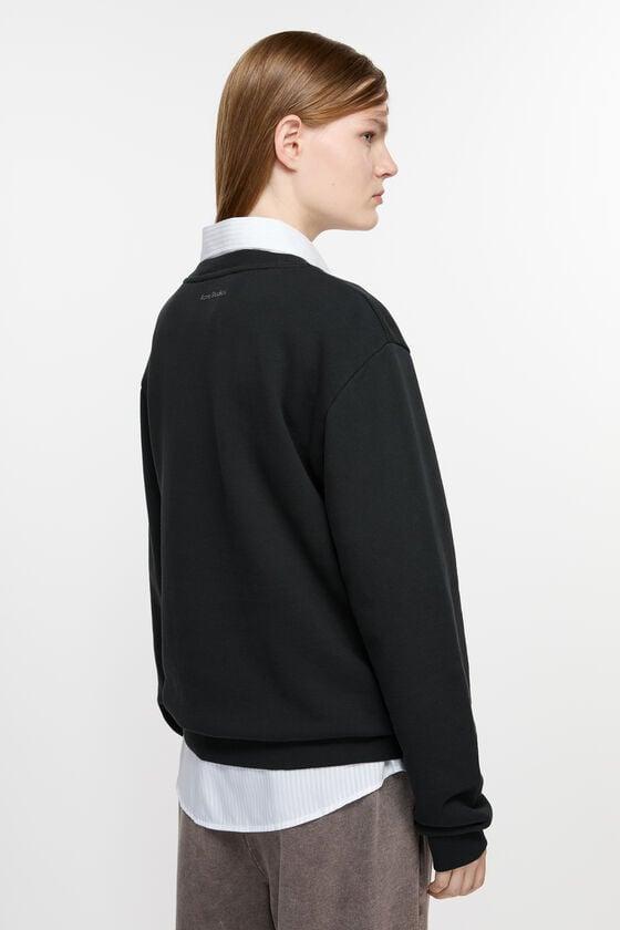 Crew neck fleece sweater Product Image