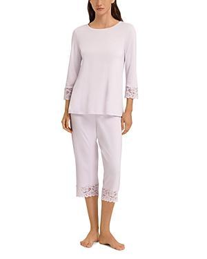 Hanro Moments Crop Pajama Set Women's Pajama Sets Product Image