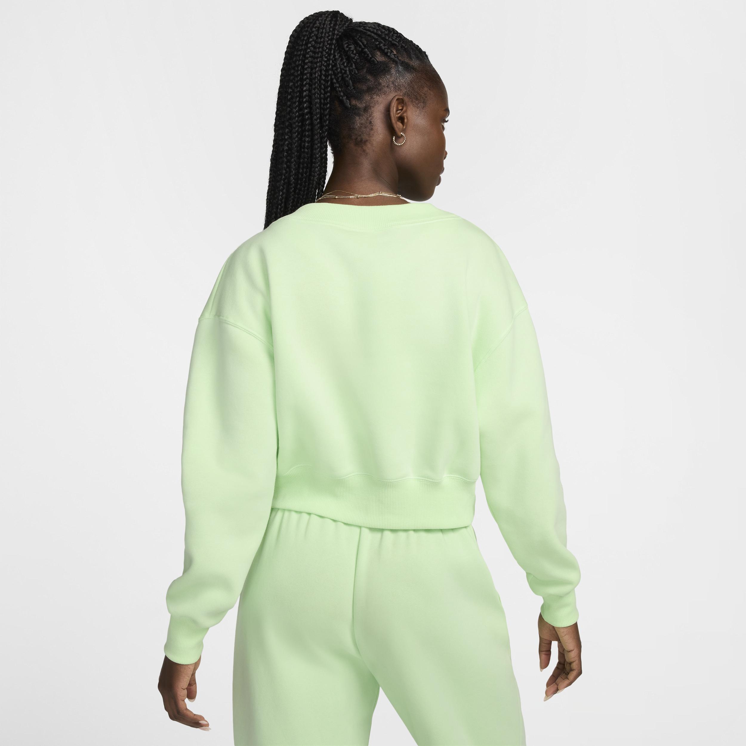 Nike Sportswear Phoenix Fleece Women's Cropped V-Neck Top Product Image