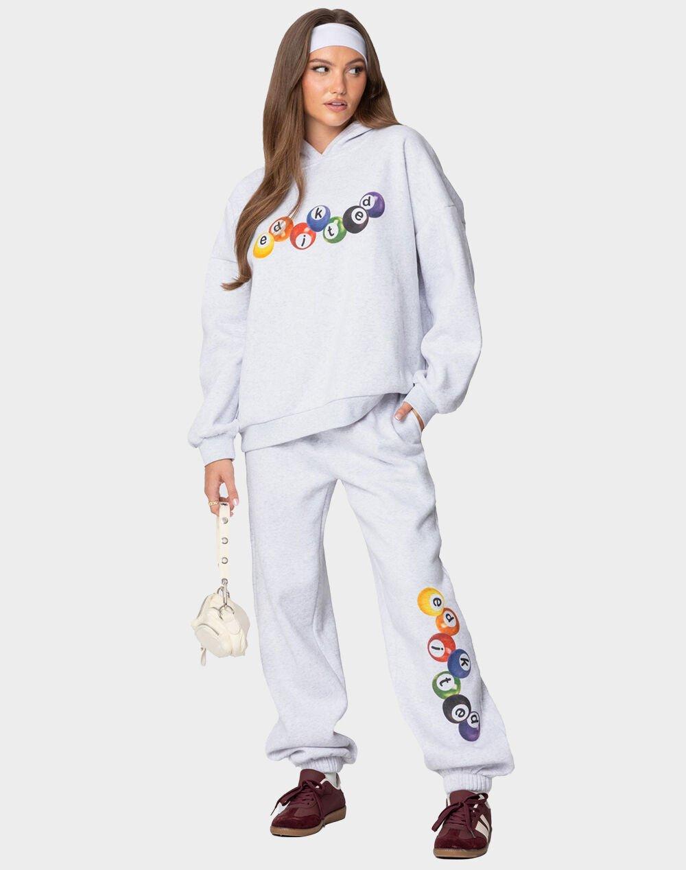 EDIKTED Billiard Oversized Sweatpants Product Image