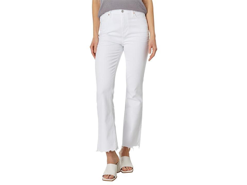 Womens Claudine Flared Ankle-Crop Jeans Product Image