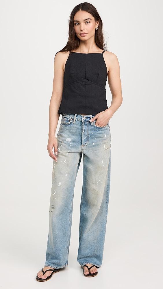 Free People James Linen Top | Shopbop Product Image