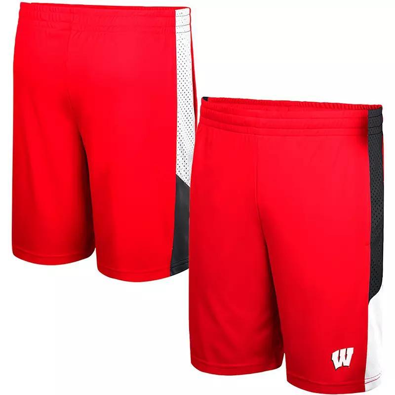 Mens Colosseum Wisconsin Badgers Very Thorough Shorts Product Image