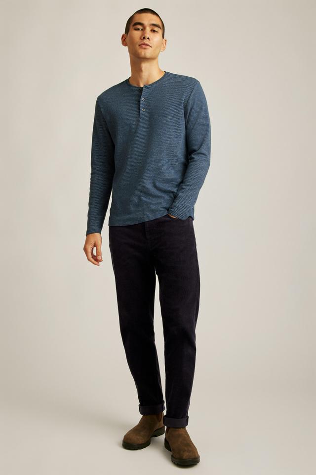 Luxe Long Sleeve Henley Product Image