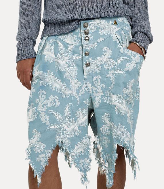 Distressed romario shorts Product Image