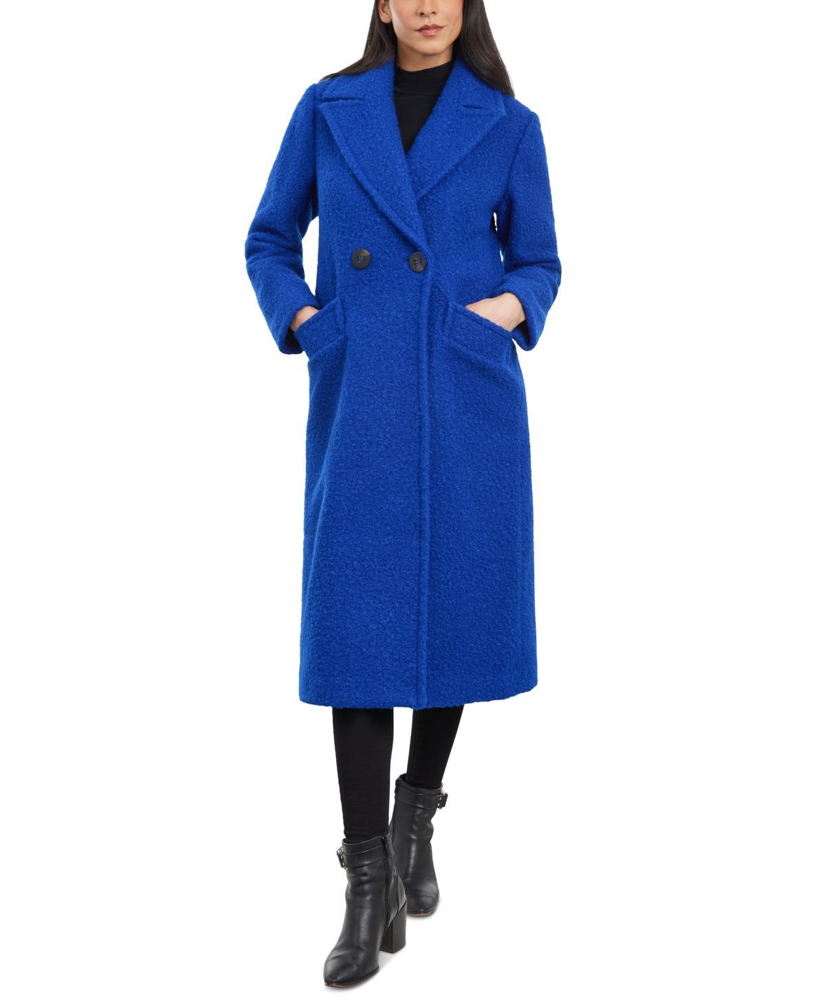 BCBGeneration Womens Double-Breasted Boucle Coat Product Image