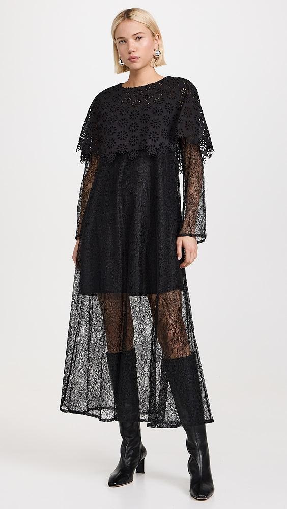 Sea Vale Lace Capelet Dress | Shopbop Product Image