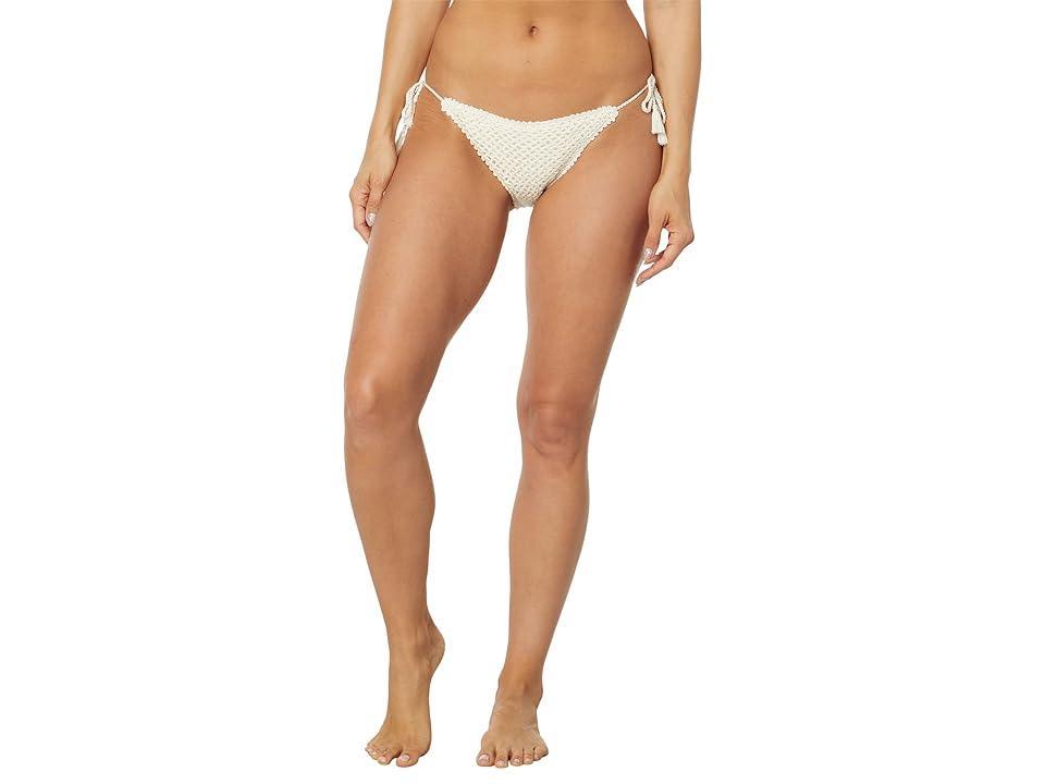 Rip Curl Oceans Together Crochet Pant (Shell) Women's Swimwear Product Image