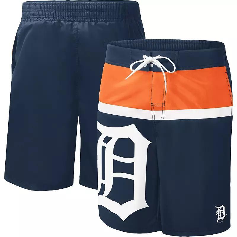 Mens G-iii Sports by Carl Banks Navy Detroit Tigers Sea Wind Swim Shorts Product Image