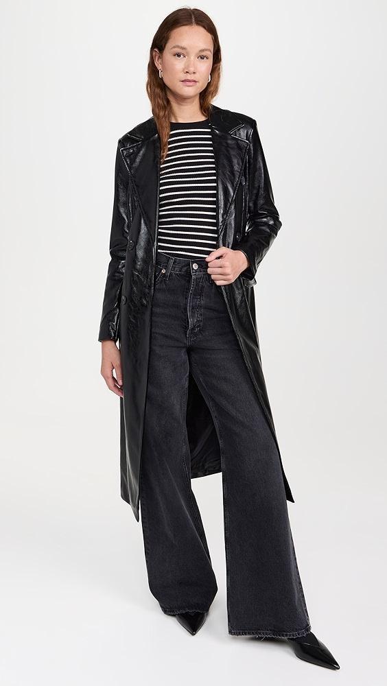 Avec Les Filles Belted Trench | Shopbop Product Image