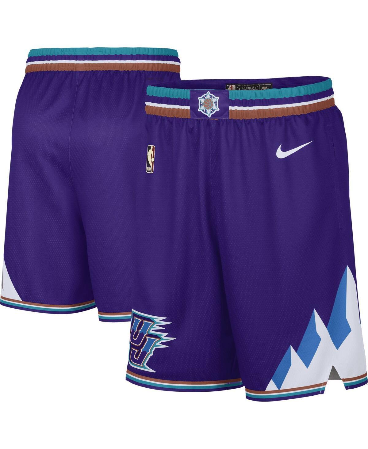 Mens Nike Purple Utah Jazz 2022/23 Classic Edition Swingman Performance Shorts Product Image