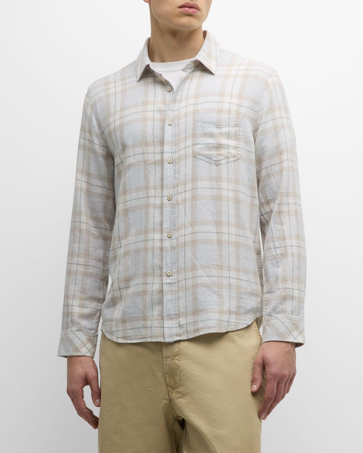 Mens Wyatt Plaid Button-Down Shirt Product Image