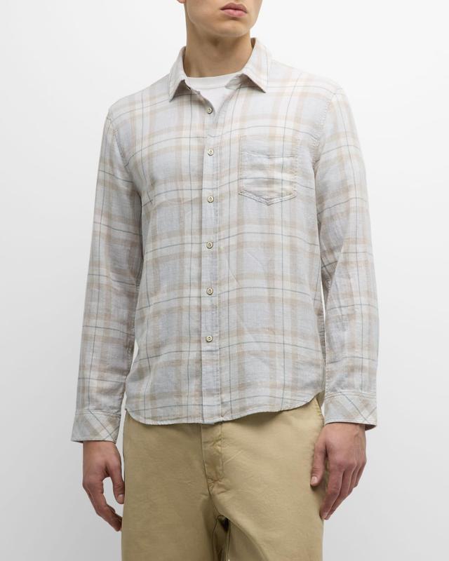 Mens Wyatt Plaid Button-Down Shirt Product Image