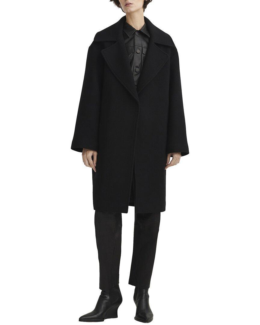 RAG & BONE Dahlia Wool-blend Coat In Black Product Image