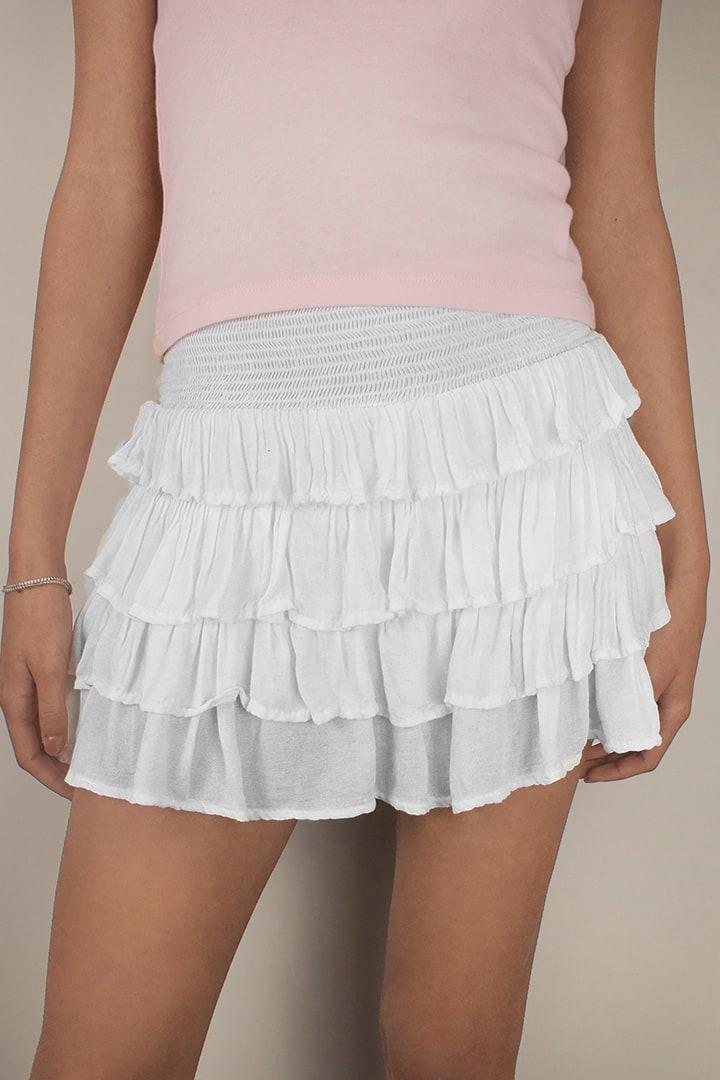 Mini ruffle skort Product Image