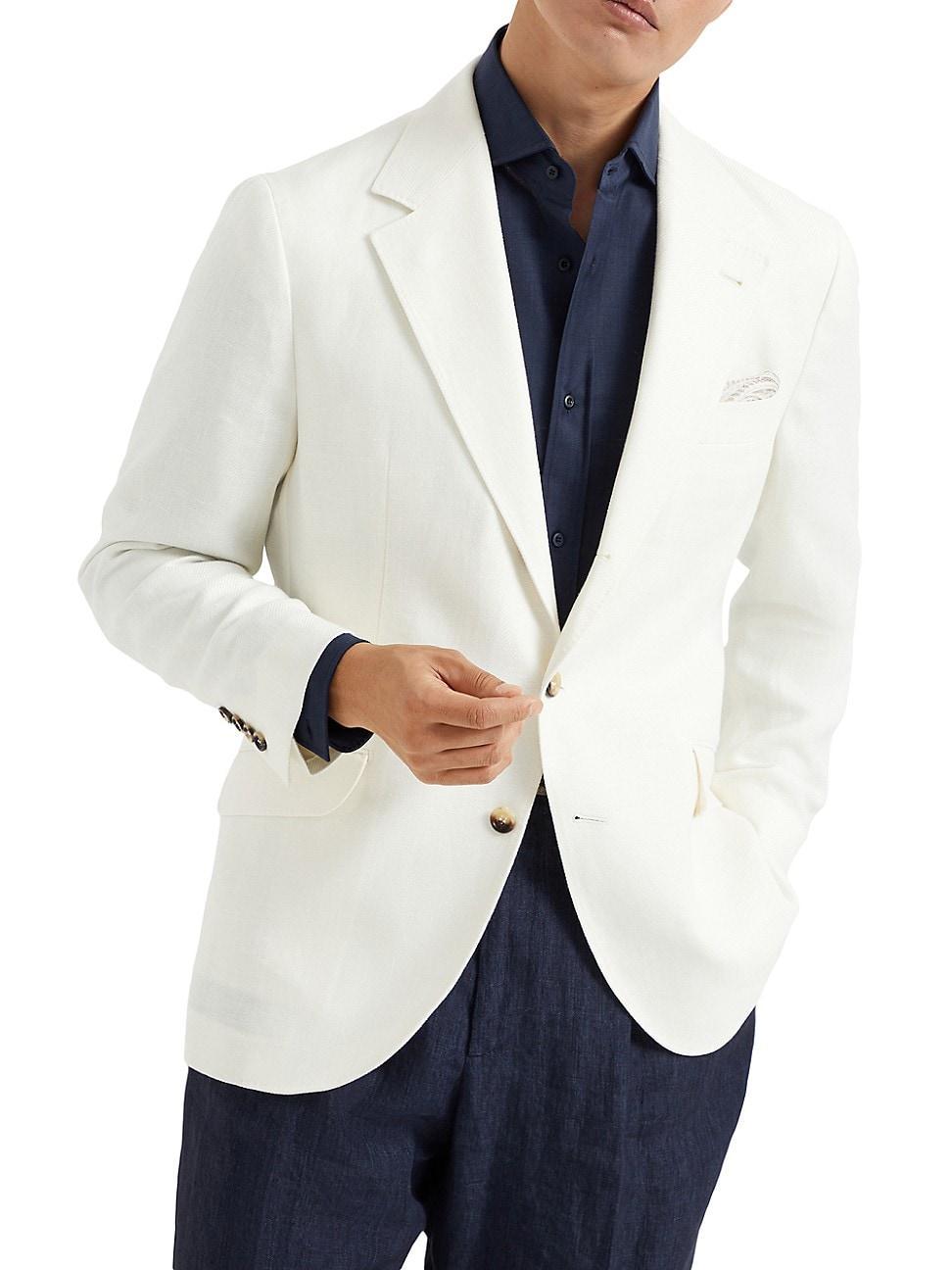 Mens Diagonal Deconstructed Cavallo Blazer Product Image