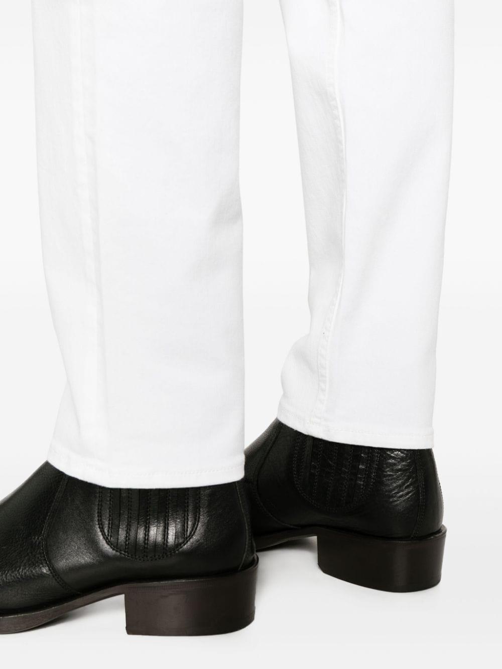 Fit 2 Mid-rise Slim-fit Jeans In White Product Image