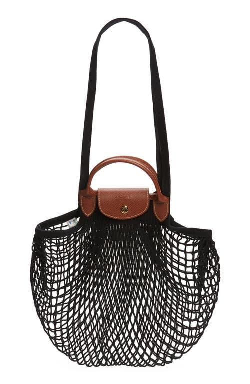Longchamp Le Pliage Filet Knit Shoulder Bag Product Image