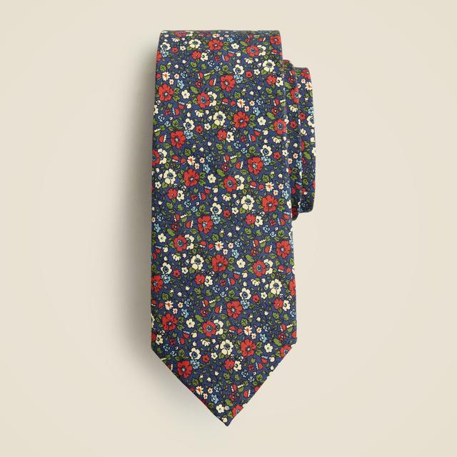 Silk floral tie Product Image