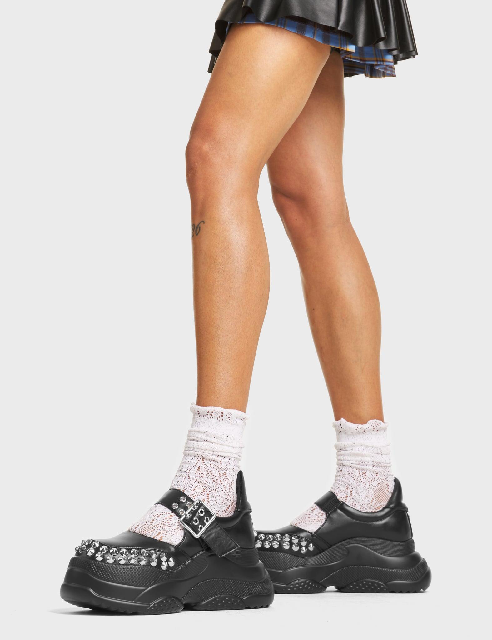 Up To My Neck Chunky Platform Sneakers Product Image