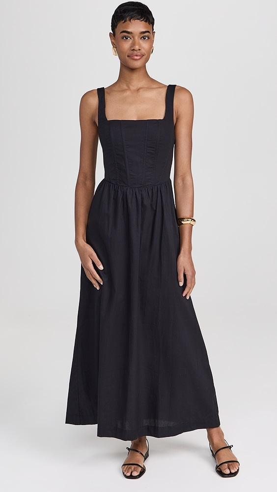 DRESS TO Draped Midi Dress | Shopbop Product Image