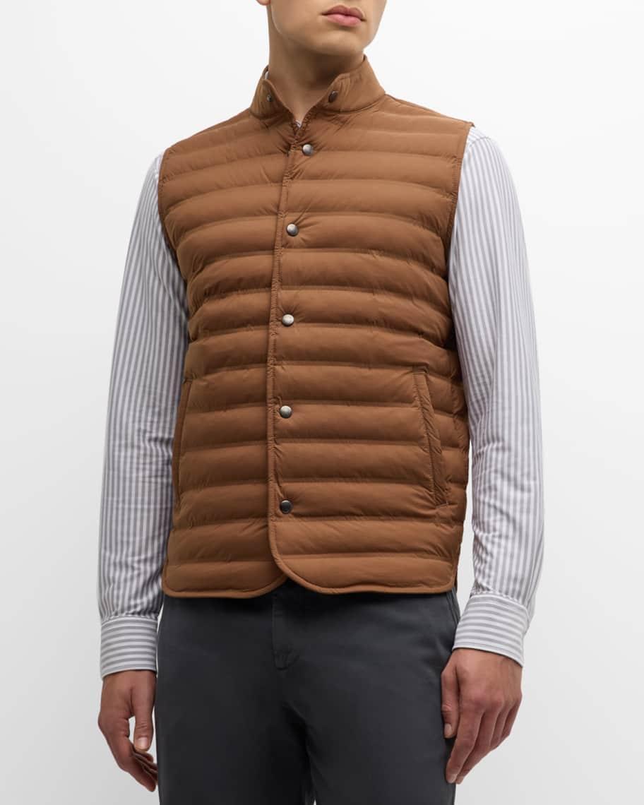 Men's Regent Nylon Quilted Vest Product Image