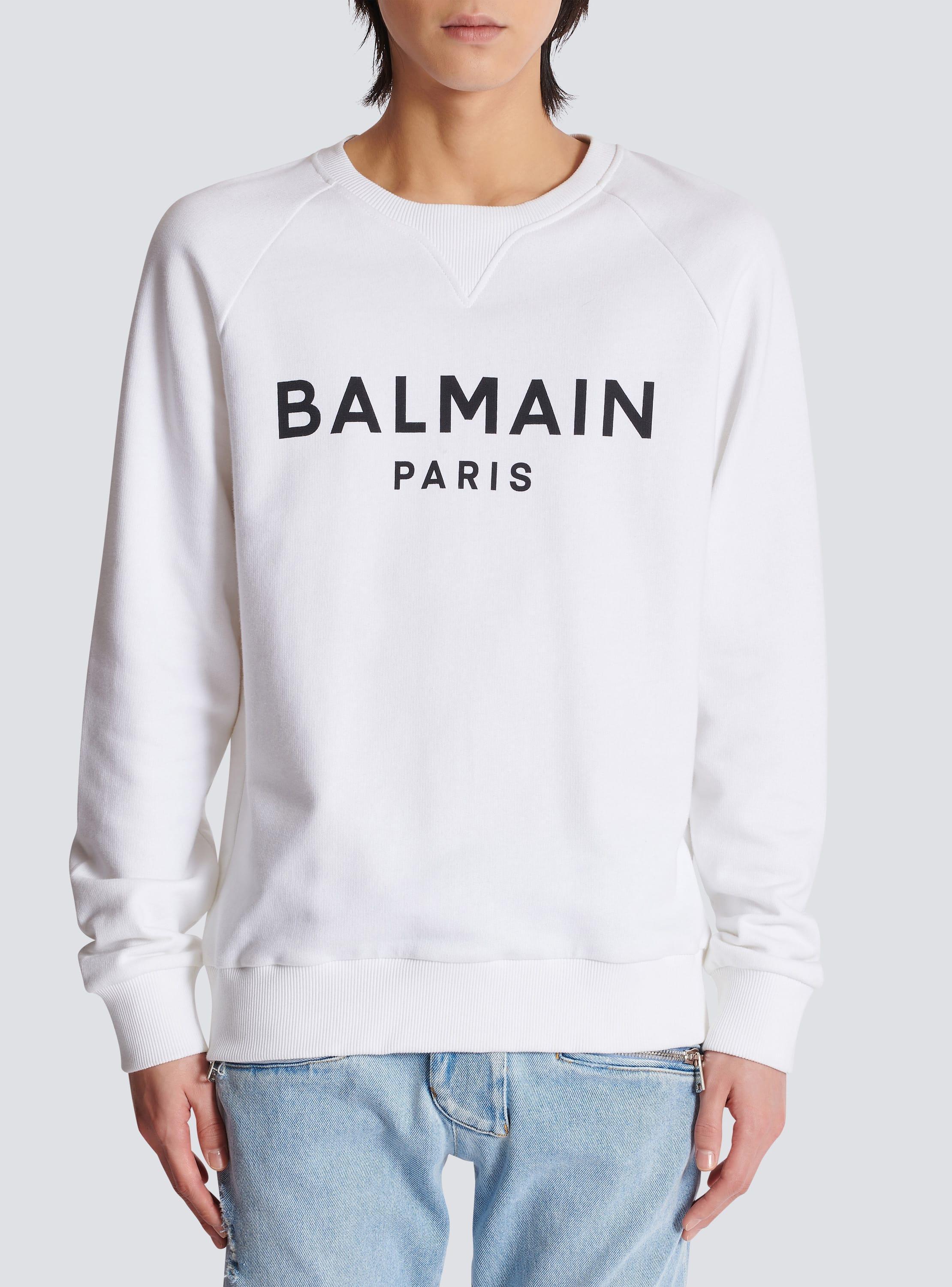 Balmain Paris printed sweatshirt Product Image