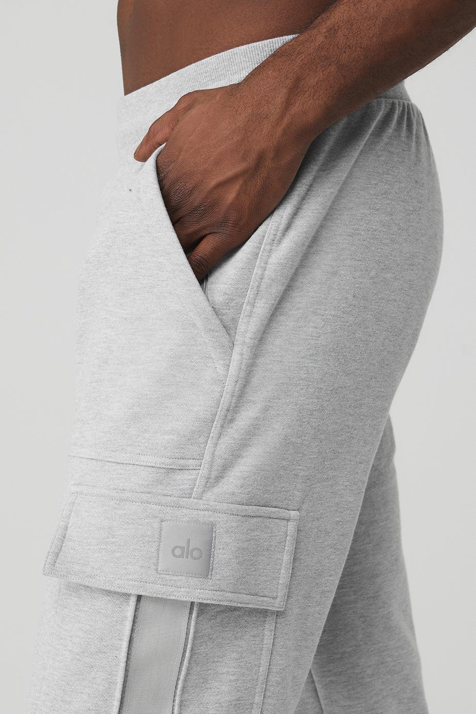 Highline Cargo Sweatpant - Athletic Heather Grey Male Product Image