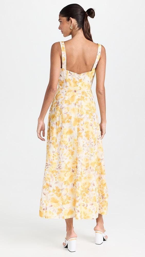 BARDOT Lilah Corset Midi Dress | Shopbop Product Image