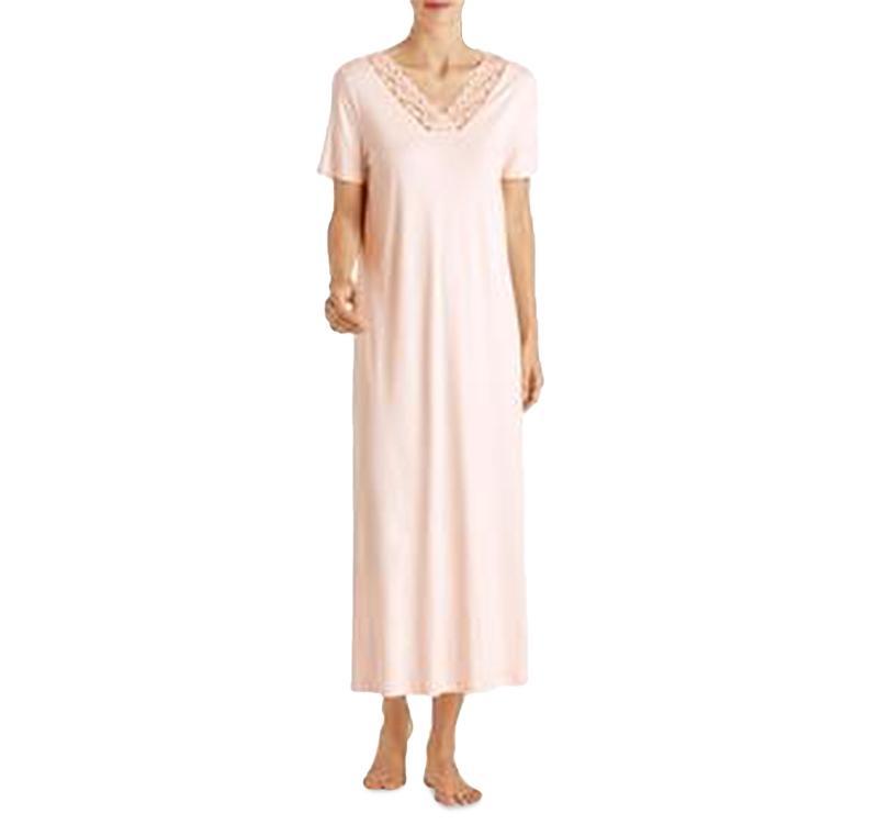 Womens Moments Short-Sleeve Long Gown Product Image