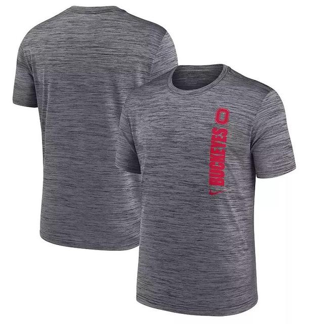 Mens Nike Gray Ohio State Buckeyes 2024 Sideline Velocity Performance T-Shirt Product Image