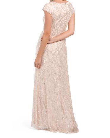 Linnea Beaded Tulle Gown for Women product image