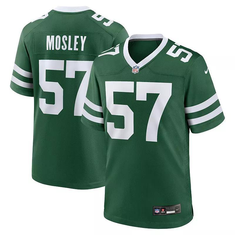 Mens Nike C.J. Mosley Legacy New York Jets Team Game Jersey Product Image