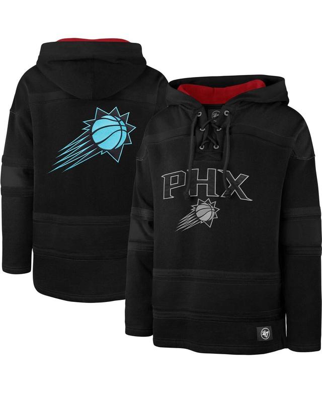 Mens 47 Black Phoenix Suns 2022/23 Pregame MVP Lacer Pullover Hoodie - City Edition Product Image