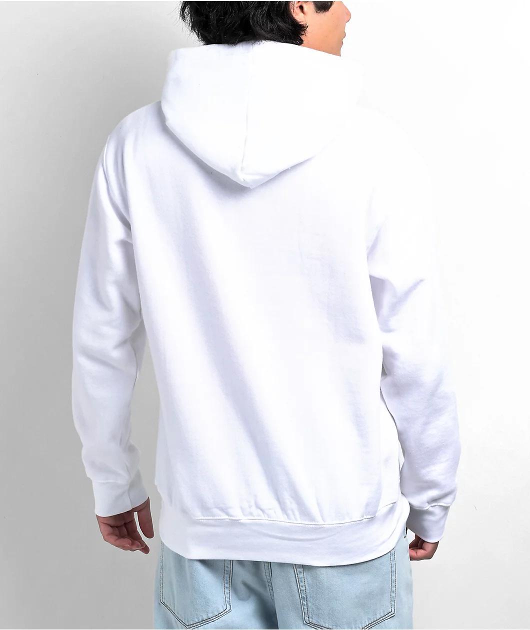 Runtz Baked Organic White Hoodie Product Image