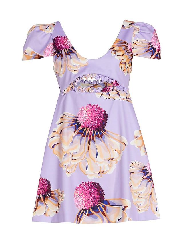 Womens Judith Floral Minidress Product Image