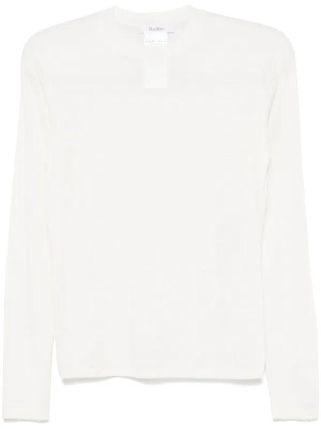 MAX MARA Afelio Sweater In White Product Image