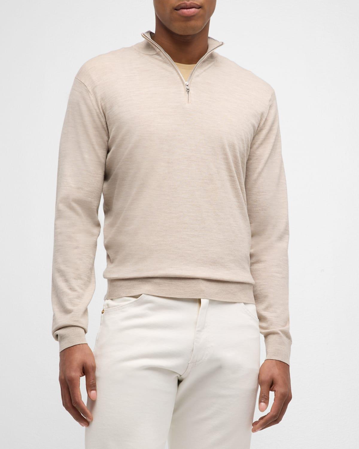 Mens Excursionist Flex Quarter-Zip Sweater Product Image