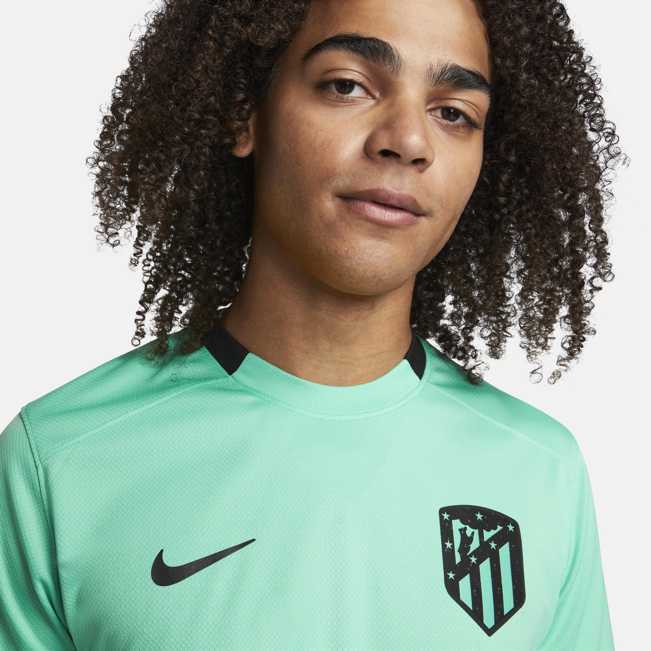 Mens Nike Green Atletico de Madrid 2023/24 Third Stadium Replica Jersey - Green Product Image