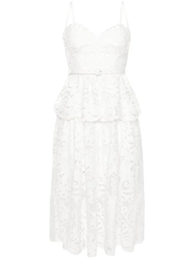 Self Portrait Dresses In White Product Image