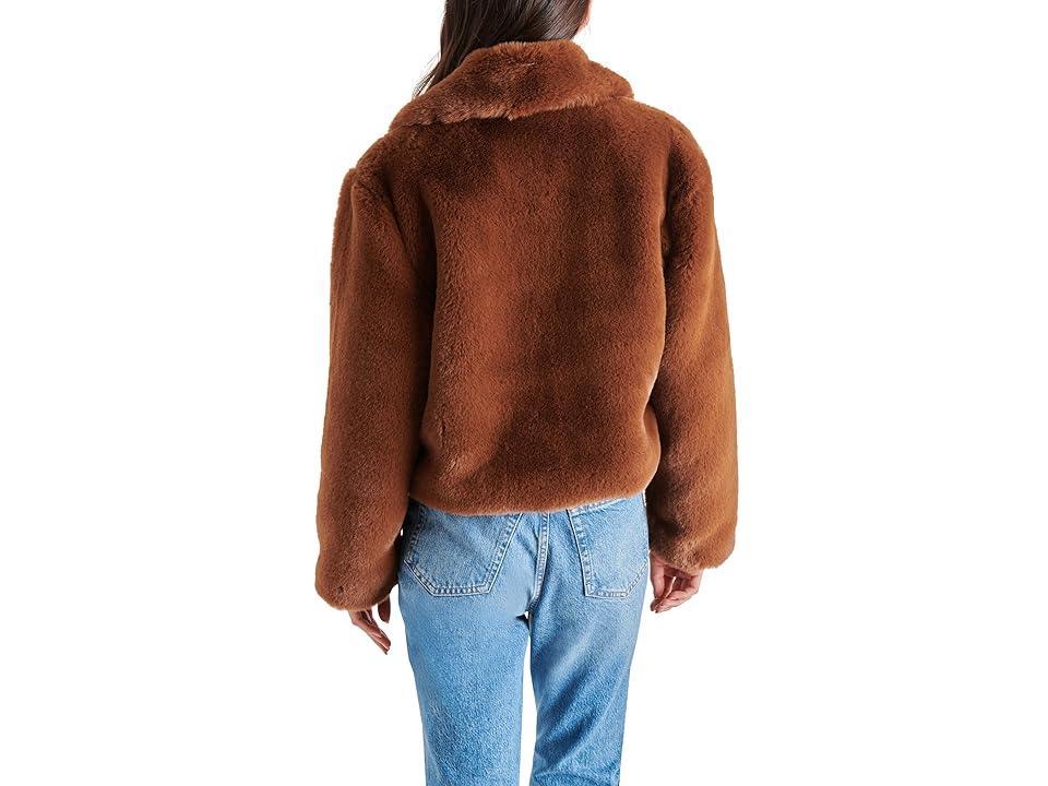 Steve Madden Juniper Coat (Nutmeg) Women's Clothing Product Image