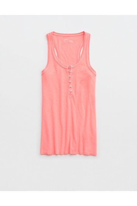 Aerie No BS Henley Tank Top Women's Product Image