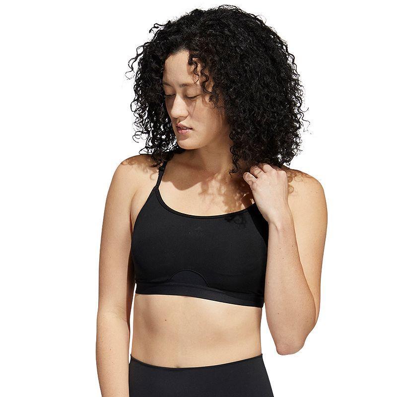 adidas Aeroreact Training Light-Support Padded Sports Bra, Womens product image