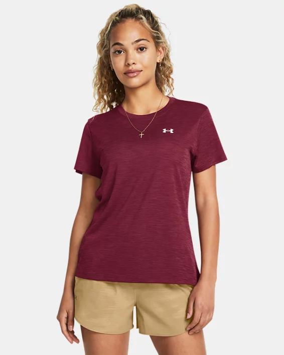 Womens UA Tech Textured Short Sleeve Product Image