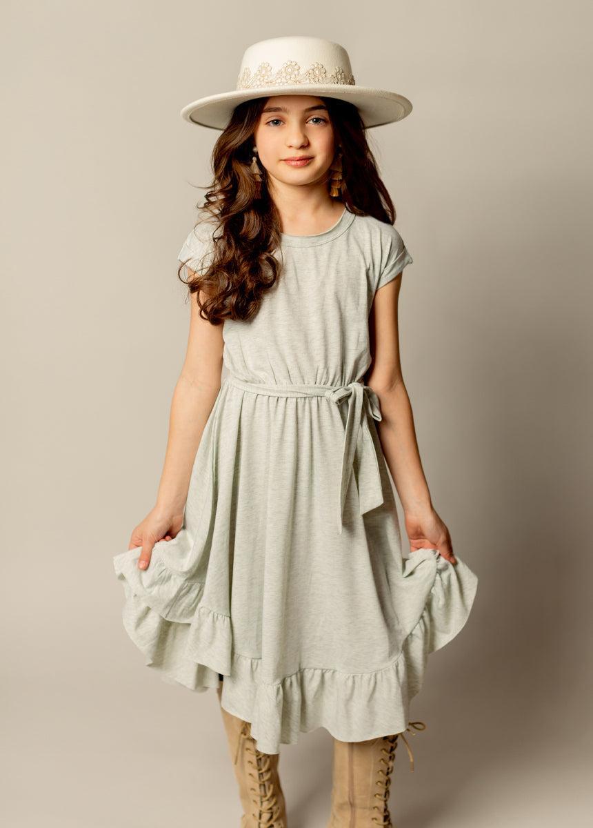 Amoura Dress in Heather Cloud product image