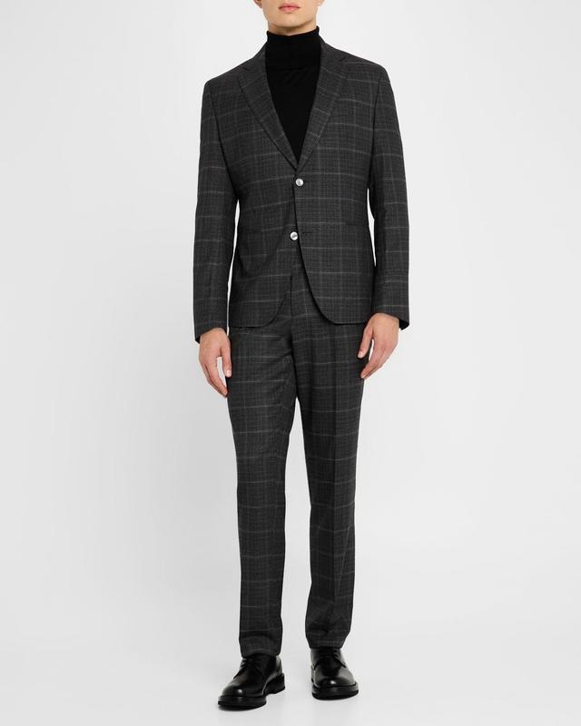 Men's Huge Check Two-Piece Suit Product Image